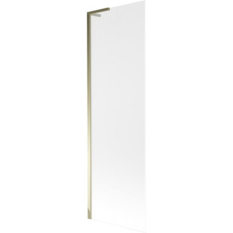Vaňová zástena Mexen Next L s jedným krídlom 60 x 150 cm, matná, zlatá - 895-060-000-03-30-50