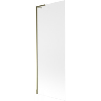 Vaňová zástena Mexen Next L s jedným krídlom 70 x 150 cm, matná, zlatá - 895-070-000-03-30-50