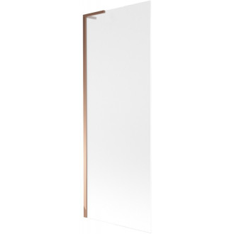 Vaňová zástena Mexen Next L s jedným krídlom 70 x 150 cm, matná, ružové zlato - 895-070-000-03-30-60