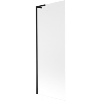 Vaňová zástena Mexen Next L s jedným krídlom 70 x 150 cm, matná, čierna - 895-070-000-03-30-70