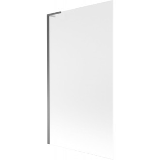 Vaňová zástena Mexen Next L s jedným krídlom 100 x 150 cm, matná, strieborná - 895-100-000-03-30-95