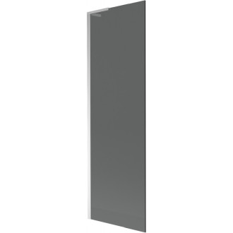 Vaňová zástena Mexen Next L s jedným krídlom 60 x 150 cm, grafit, chróm - 895-060-000-03-40-01