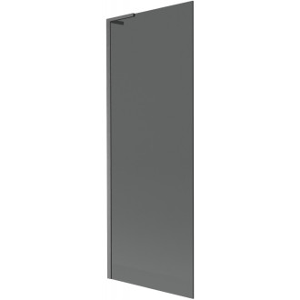 Vaňová zástena Mexen Next L s jedným krídlom 70 x 150 cm, grafit, kartáčovaná pištoľovo sivá - 895-070-000-03-40-66