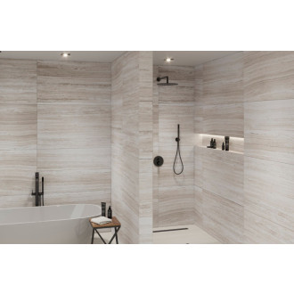 Sprchový systém Paffoni Light včetně podomítkového tělesa černá SIKOBPPSET2NO