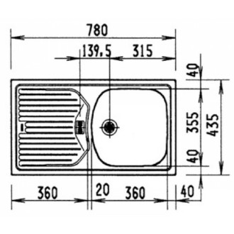 Dřez Franke nerez 101.0363.371