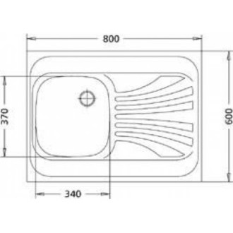 Dřez Alveus Classic 30 nerez 1073829