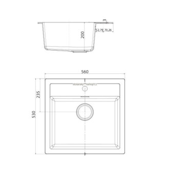 Dřez Franke SID 610 bílá 114.0284.165