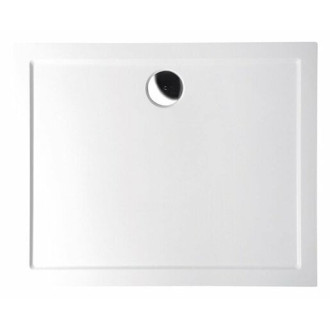 Sprchová vanička obdélníková Polysan 90x80 cm litý mramor 63511