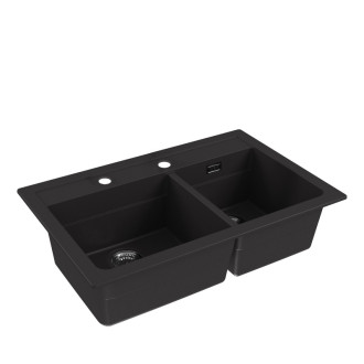 Dřez Alveus ATROX 50 / 91 černá 1132002