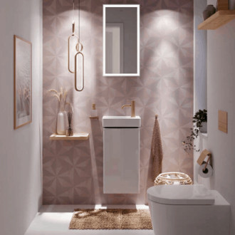 Háček Hansgrohe AddStoris kartáčovaný bronz 41742140