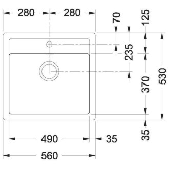 Dřez Franke SID 610 černá 114.0264.011