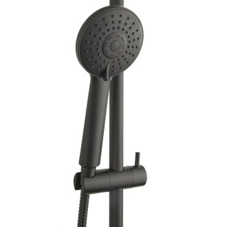 Sprchový set S-line Pro na stěnu bez baterie černá SL070NEWC
