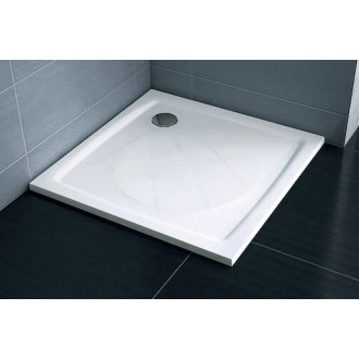 Sprchová vanička štvorcová Ravak 90x90 cm liaty mramor XA037701010