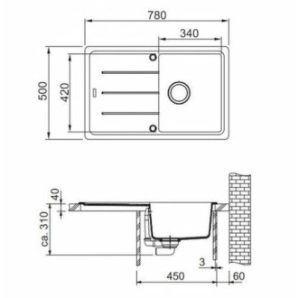 Dřez Franke BFG 611-78 bílá led 114.0285.168