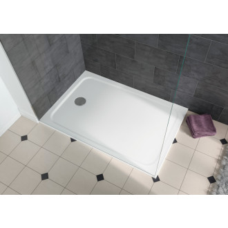 Sprchová vanička obdélníková Kaldewei Cayonoplan 100x90 cm smaltovaná ocel alpská bílá 361700010001