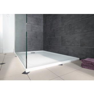 Sprchová vanička obdélníková Kaldewei Cayonoplan 100x90 cm smaltovaná ocel alpská bílá 361700010001