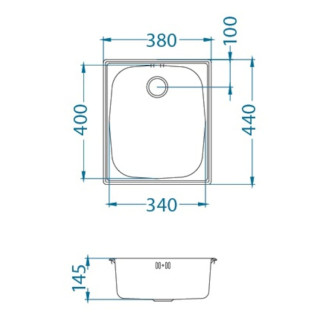 Dřez Alveus Basic 10 nerez 1008694