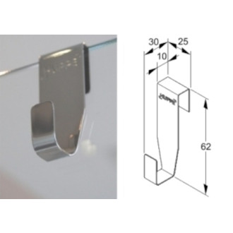 Háček Huppe chrom 600310000