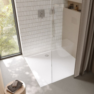 Sprchová vanička čtvercová Kaldewei Cayonoplan 90x90 cm smaltovaná ocel alpská bílá 361400010001