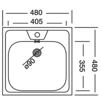 Dřez Alveus Allux 70 nerez 1074634