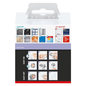 Háček Tesa Moon Black černá 40564-00000-00