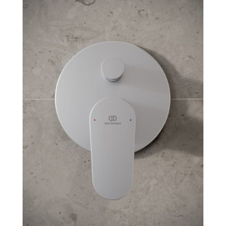 Vanová baterie Ideal Standard Alu+ bez podomítkového tělesa 150 mm silver A7350SI