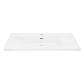 Nábytkové umyvadlo SAT B-Way 81x46 cm otvor pro baterii uprostřed SATBWA8046