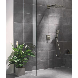 Sprchový systém Grohe Grohtherm SmartControl včetně podomítkového tělesa kartáčovaný Hard Graphite 34864AL0