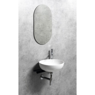 TETRIS držák umyvadla, stojánková baterie vpravo, černá mat TZ420 TZ420 52656