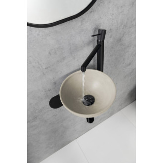 TETRIS držák umývátka, stojánková baterie, pravý, černá mat TZ427 TZ427 52658