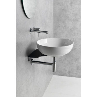 TETRIS držák umyvadla, nástěnná baterie, černá mat TZ429 TZ429 52660