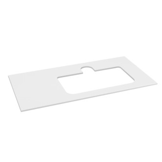 BRAHEA deska rockstone s otvorem 101x51,5cm, pravá, bílá mat BL101-0101-R-80 58657