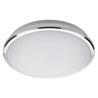 SILVER stropné LED svietidlo, Ø 28cm, 10W, 230V, 3000K/4000K/6500K, chróm