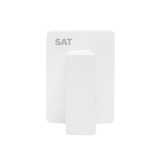 Háček SAT Vision bílá SATDVI21B