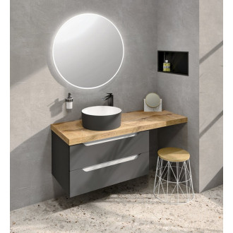 AVICE deska pod umyvadlo 110,7x48,8cm, tl.5cm, dub rover AV044 59798