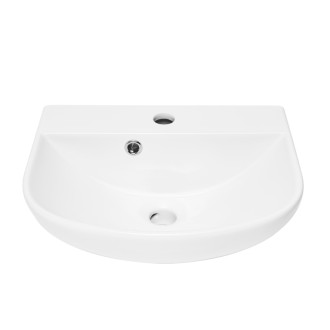 Umývátko SAT Mood 44x36,5 cm otvor pro baterii uprostřed SATM4436