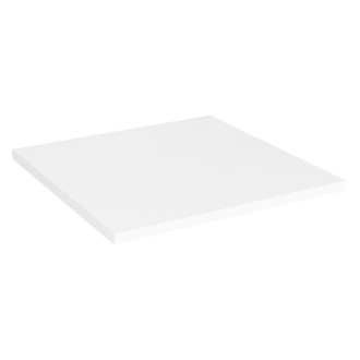 Doska DTDL 40x1,8x40cm, biela lesk