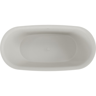 Voľne stojaca vaňa Mexen Siena z konglomerátu 170 x 80 cm, matný betón - 57291708061