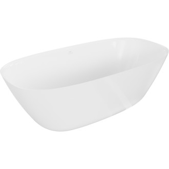 Voľne stojaca vaňa Mexen Como z konglomerátu 150 x 82 cm, biely lesk - 57311508210