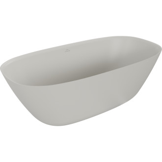 Voľne stojaca vaňa Mexen Como z konglomerátu 170 x 82 cm, matný betón - 57311708261