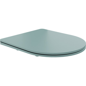 WC sedátko Mexen slim s tlmeným dovieraním, duroplast, svetlo zelené matné - 39740048