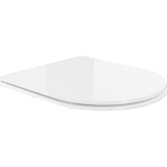 WC sedátko Mexen slim s tlmeným dovieraním, duroplast, biely lesk - 39224000