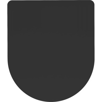 WC sedátko Mexen slim s tlmeným dovieraním, duroplast, matná čierna - 39224085