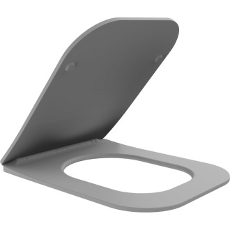 Mexen Teo WC sedátko s tlmeným dovieraním, duroplast, svetlo šedá matná - 39840061