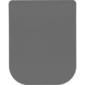 WC sedátko Mexen Teo s tlmeným dovieraním, duroplast, tmavo šedé matné - 39840071