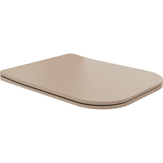 WC sedátko Mexen Teo s tlmeným dovieraním, duroplast, matné cappuccino - 39840064
