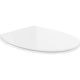 WC sedátko Mexen Egg s tlmeným dovieraním, duroplast, biely lesk - 39243000