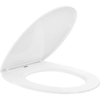 WC sedátko Mexen Egg s tlmeným dovieraním, duroplast, biely lesk - 39243000