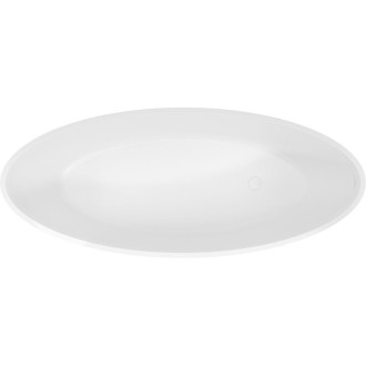 Voľne stojaca vaňa Mexen Prato z konglomerátu 170 x 70 cm, matná biela - 57251707000