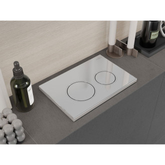 Pneumatické splachovacie tlačidlo Mexen Fenix Air 07 XS, lesklý chróm - 6A0701